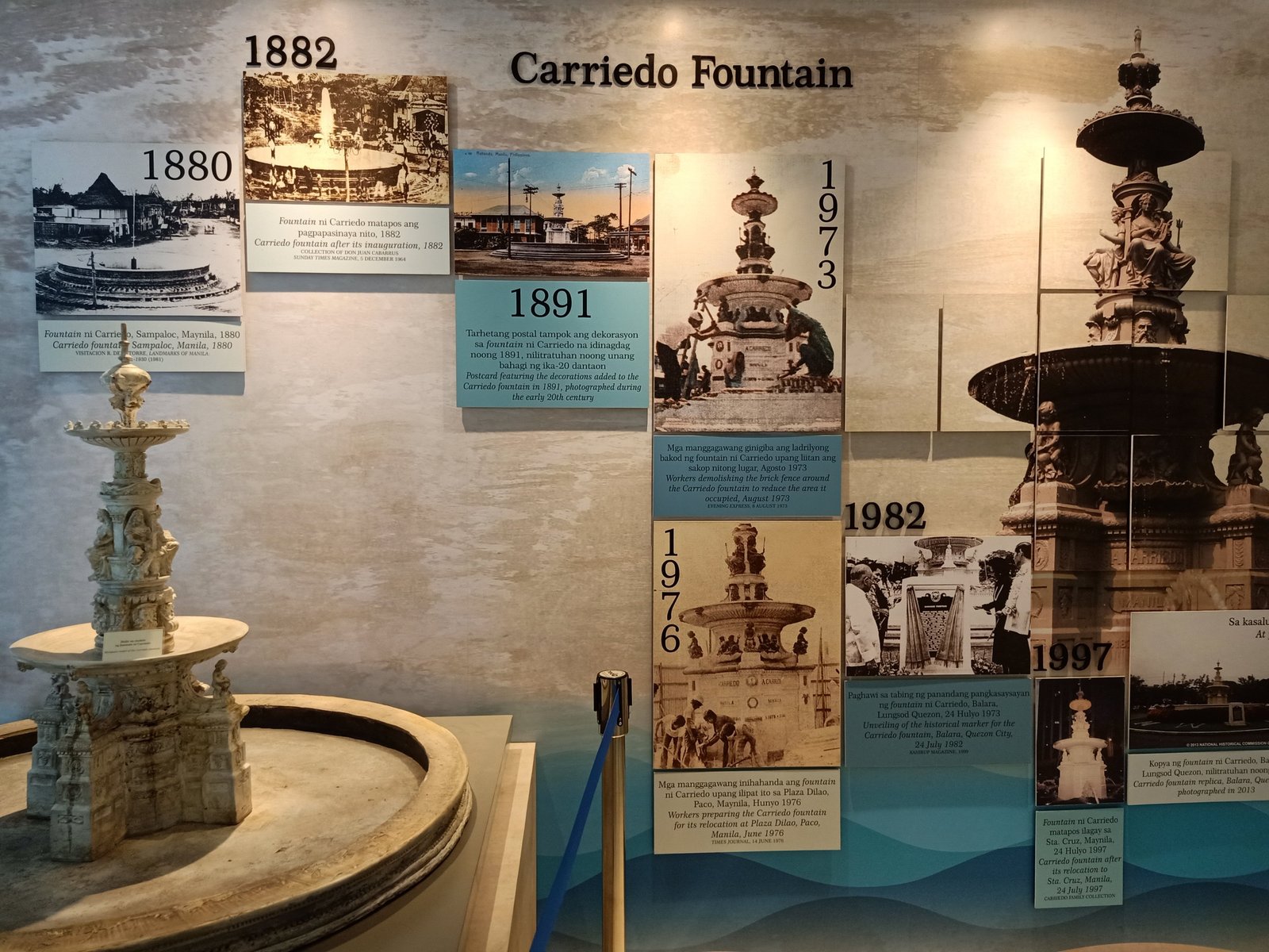 Flow of History at Carriedo Waterworks